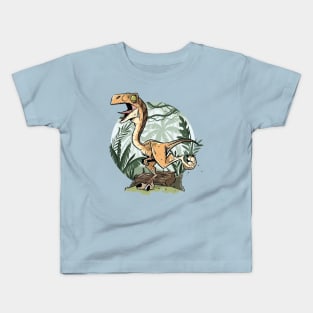 Jurassic Adventure: The Jungle Dino Kids T-Shirt